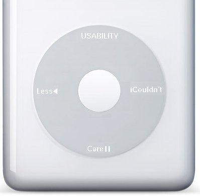 Usability? - iCouldn't care less